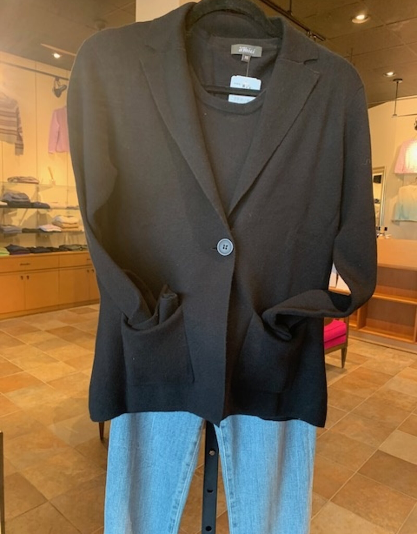 Pure Amici Cotton Blazer