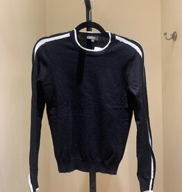 Pure Amici Mesh Crew W/ Stripe