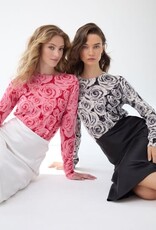 Autumn Cashmere Rose Print Crew