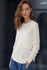 Autumn Cashmere Shirttail crew