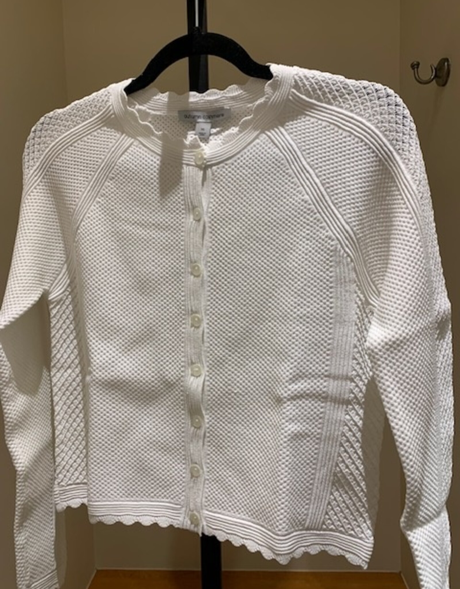 Autumn Cashmere Mixed Stitch Cardi