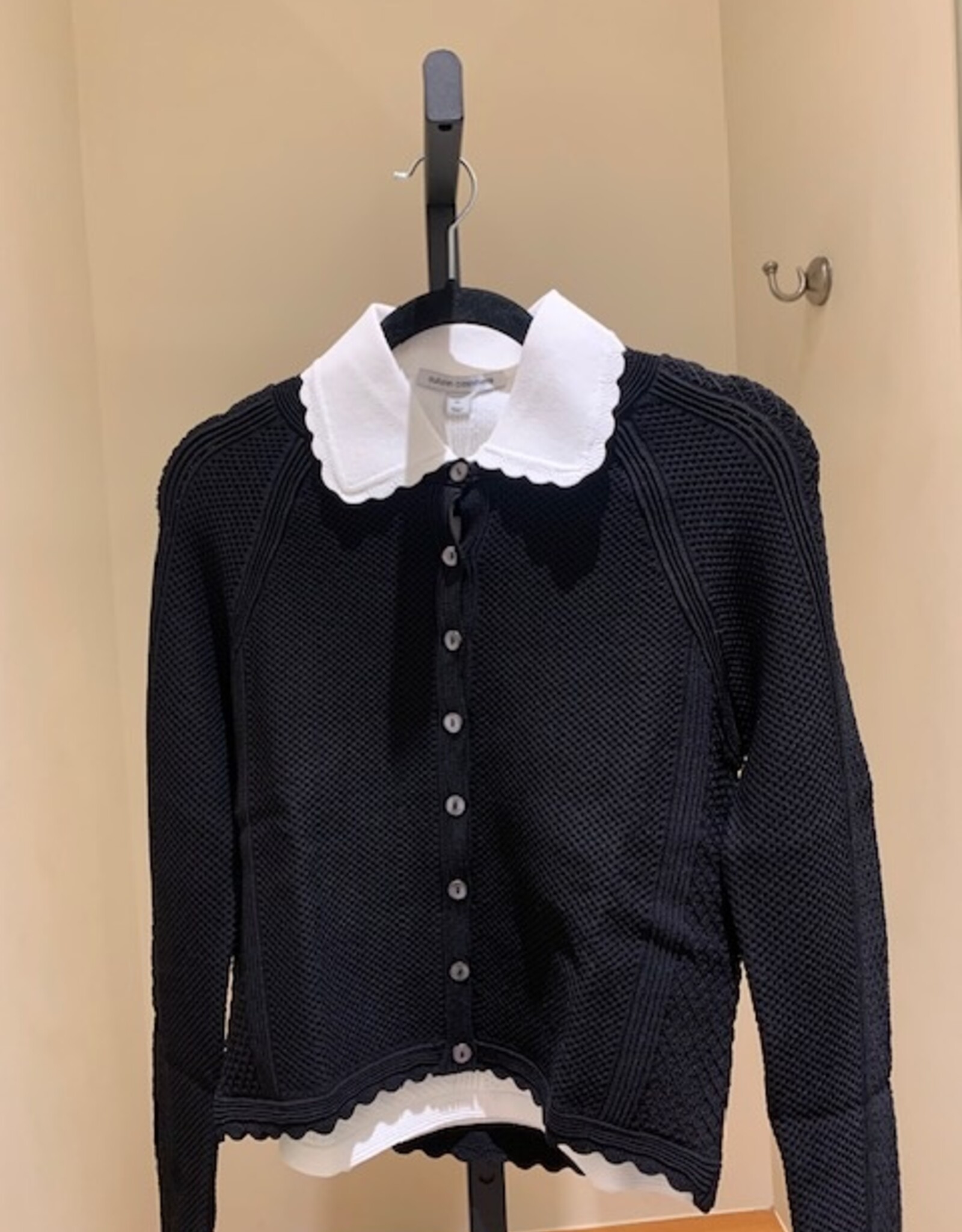 Autumn Cashmere Mixed Stitch Cardi