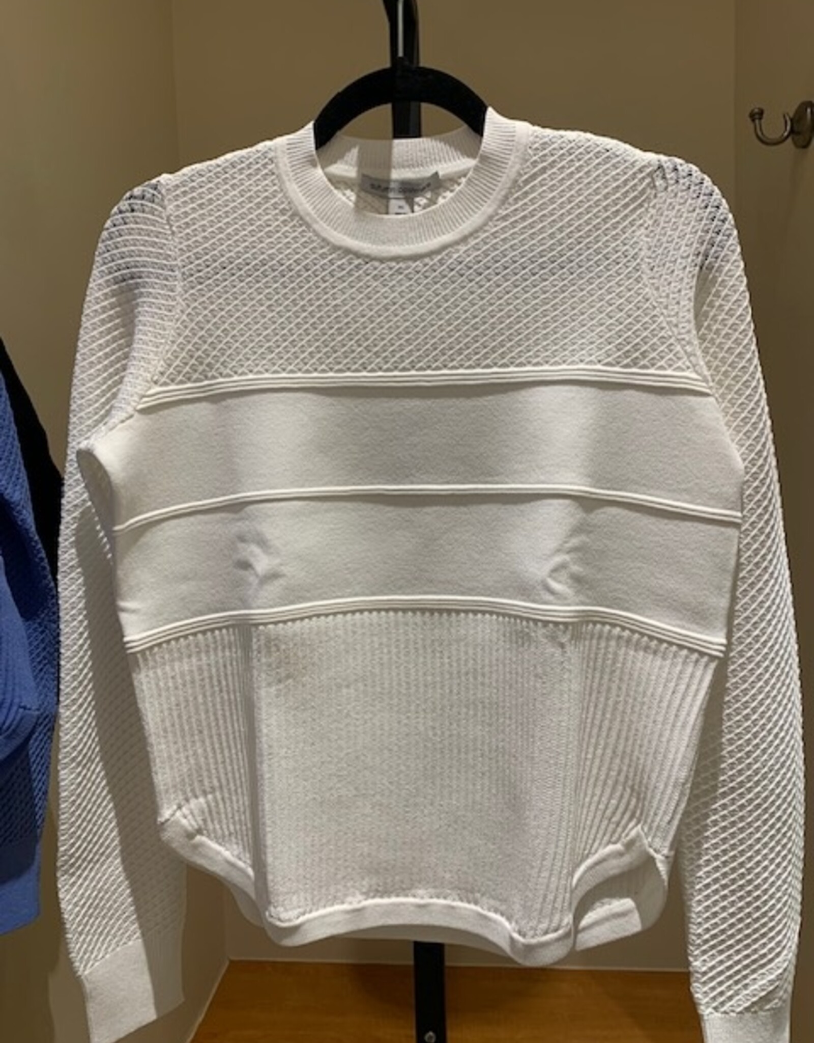 Autumn Cashmere Shirttail crew