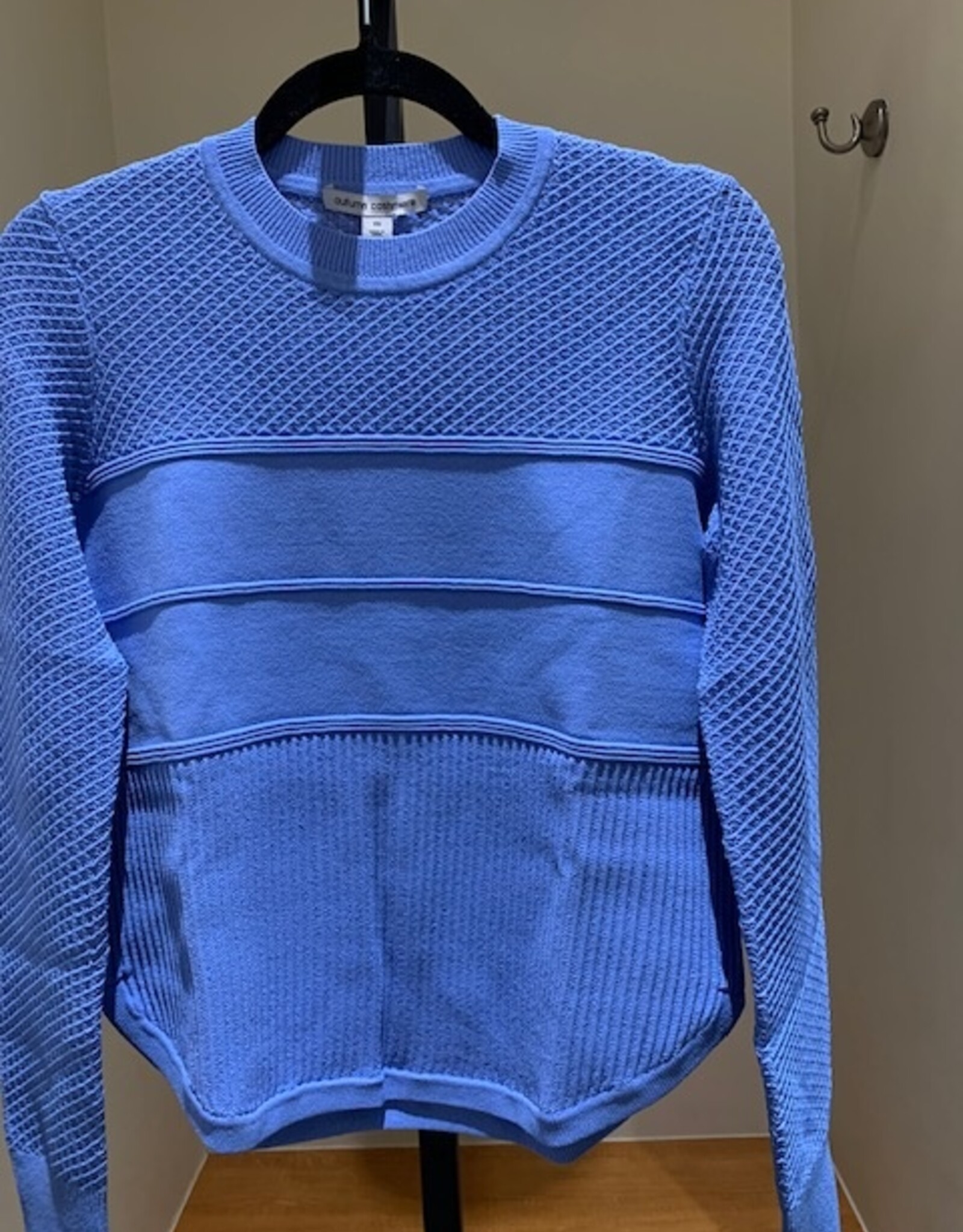 Autumn Cashmere Shirttail crew