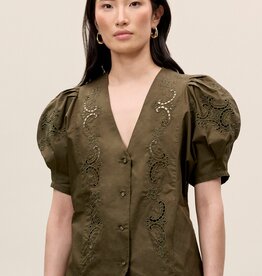 REBECCA TAYLOR Raquel S/S Top