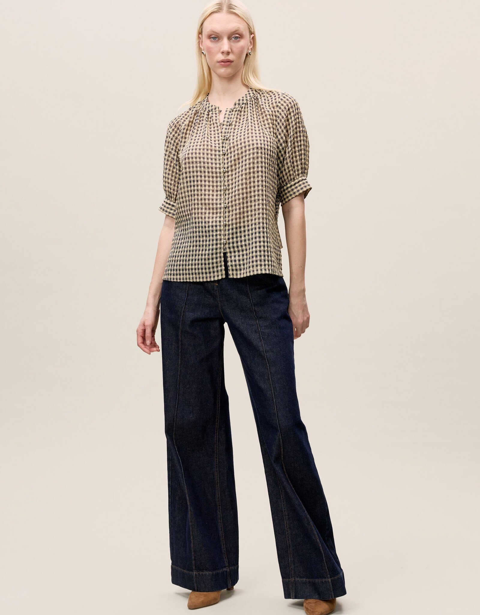REBECCA TAYLOR Aster Buttondown Blouse