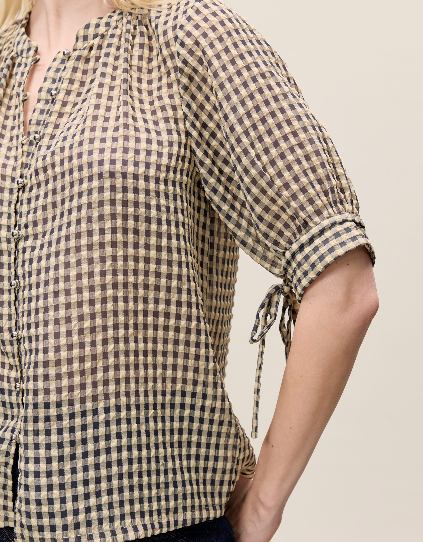 REBECCA TAYLOR Aster Buttondown Blouse