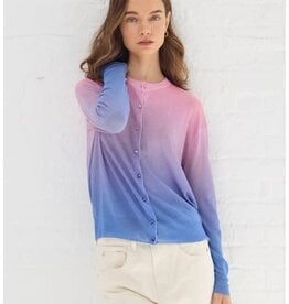 Autumn Cashmere Ombre Print Cardigan