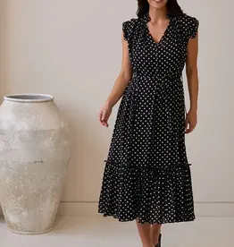 Brave and True Polka Dot Dress