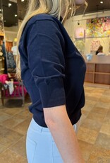 Autumn Cashmere Elbow Sleeve Crew
