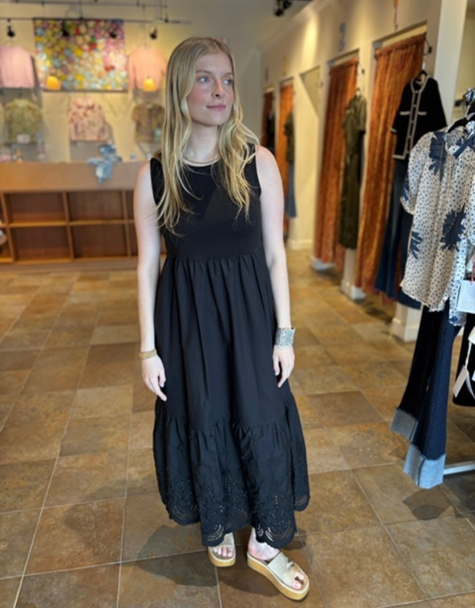 Elliott Lauren Eyelet Dress