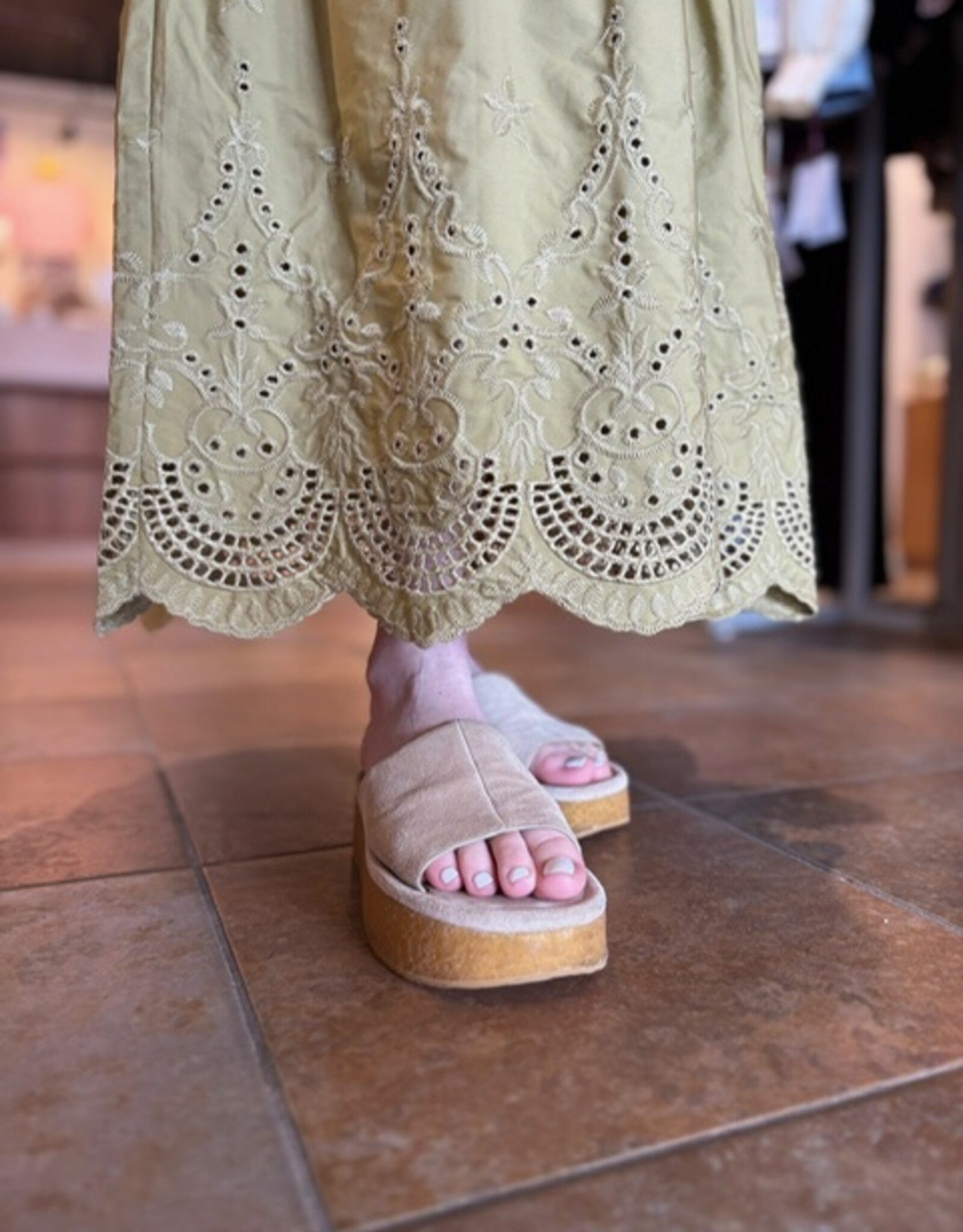 Elliott Lauren Eyelet Dress