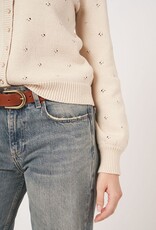REPEAT CASHMERE Cardigan w/Pearl Buttons