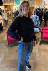 REPEAT CASHMERE Crochet Cardigan