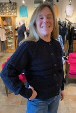 REPEAT CASHMERE Crochet Cardigan