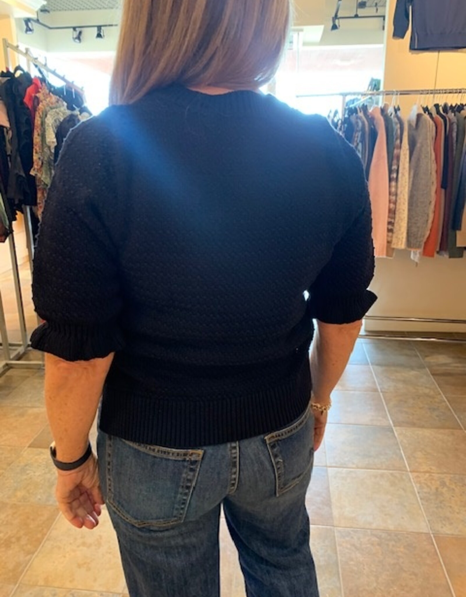 REPEAT CASHMERE Cotton Crew P/O