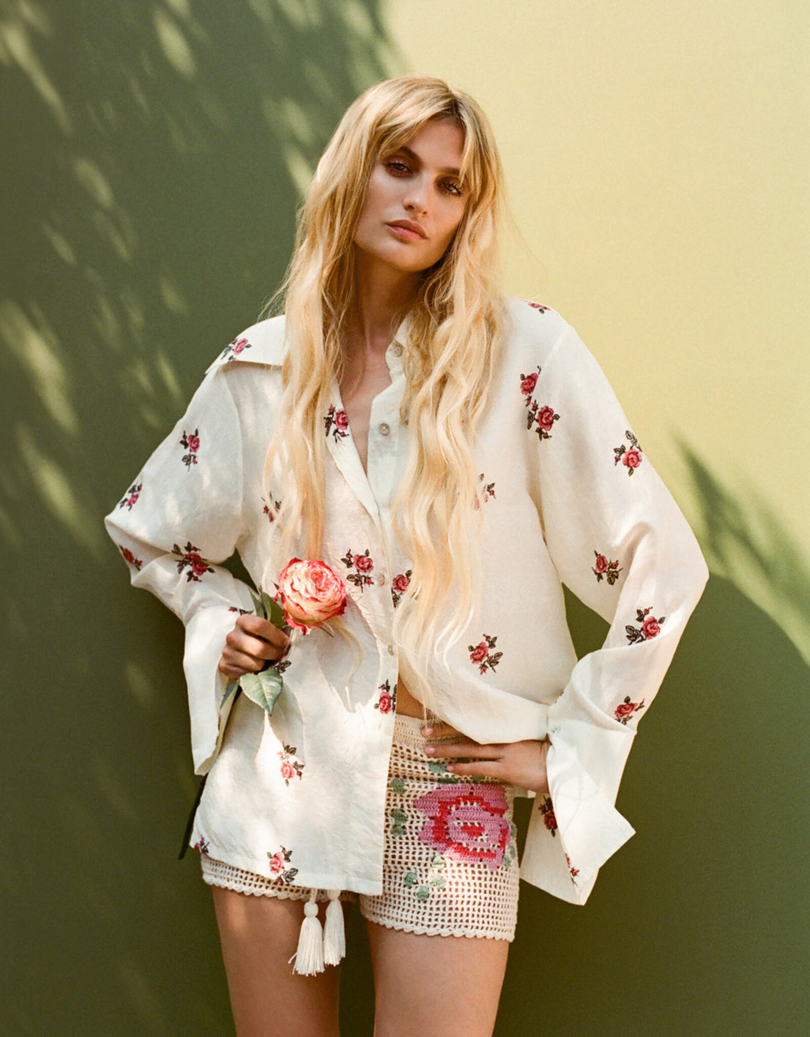 Alix of Bohemia Dana Little Rosebud Shirt