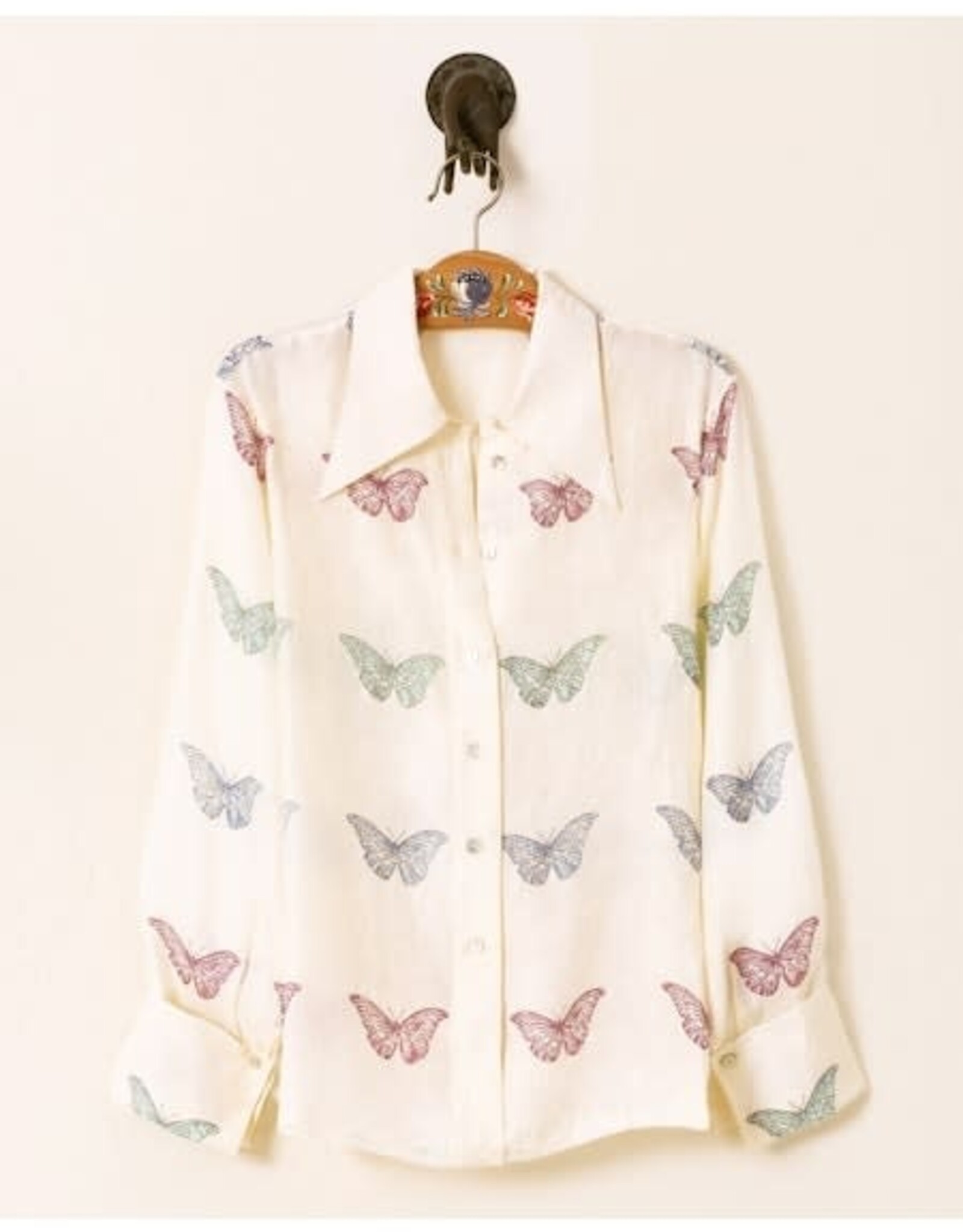 Alix of Bohemia Dana Butterfly Garden Shirt