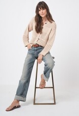 REPEAT CASHMERE Crocheted Cardi