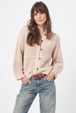 REPEAT CASHMERE Crocheted Cardi