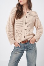 REPEAT CASHMERE Crocheted Cardi