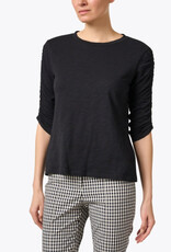 Elliott Lauren Crew w/ 3/4 Ruched Sleeve