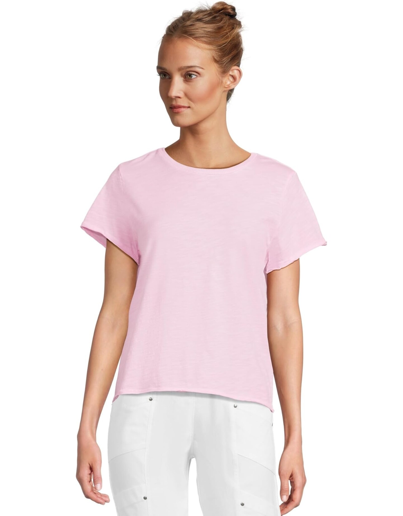 Elliott Lauren s/s tee with rib neck trim