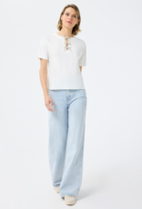 Leo & Ugo Matilda Beaded Bow Tie Top