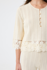 Leo & Ugo Lucie Crocheted Button Top