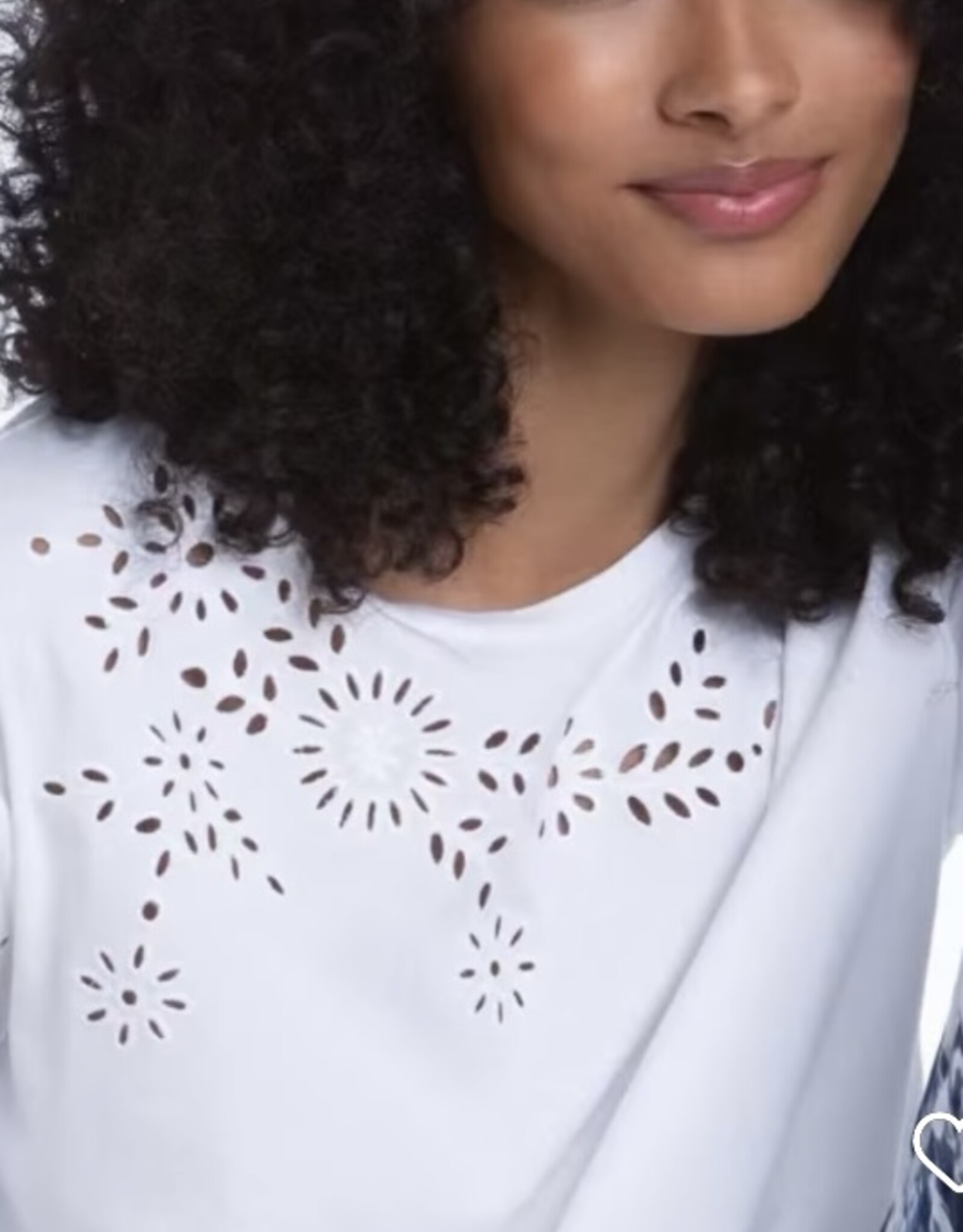 Elliott Lauren Eyelet Top 68645
