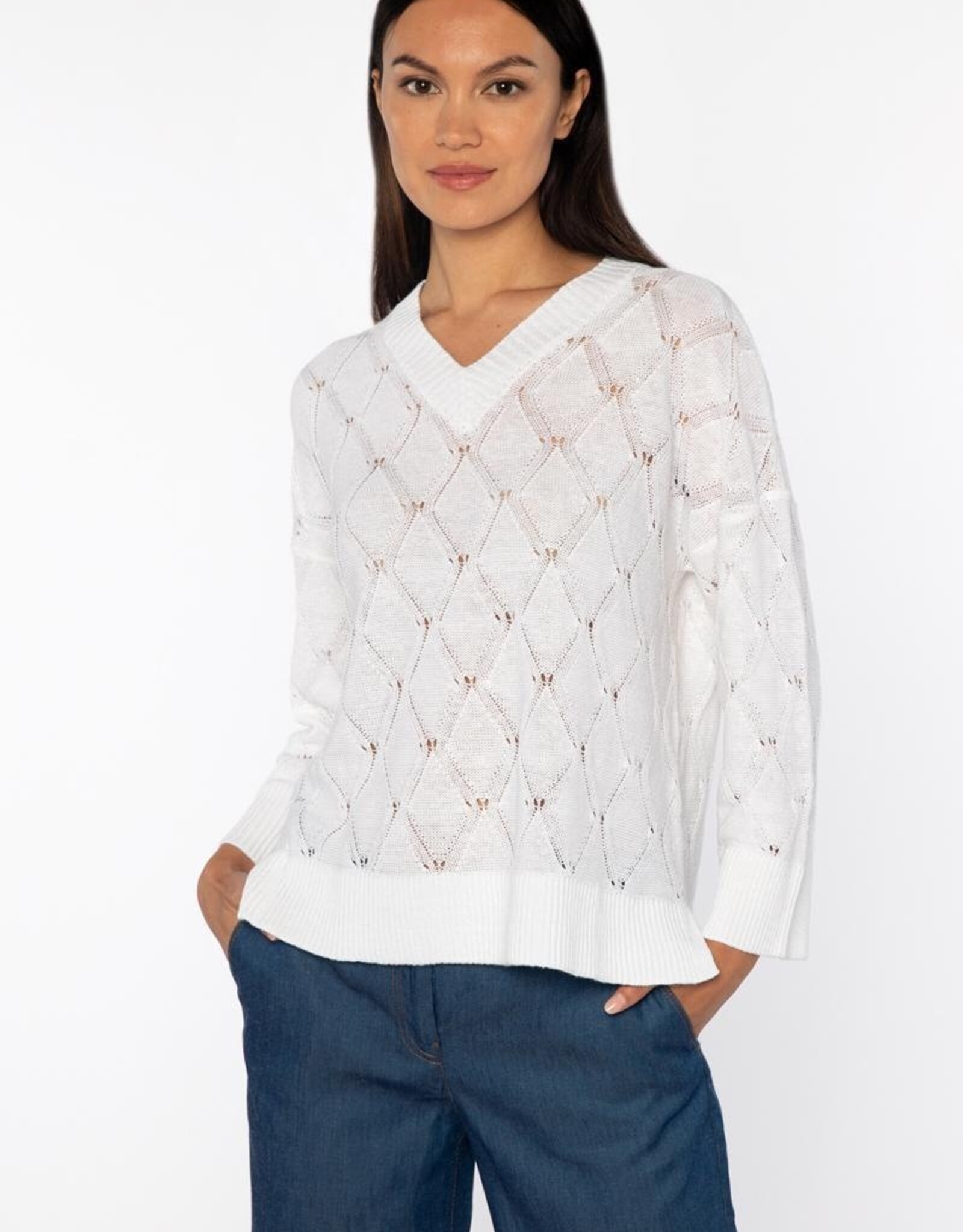 Kinross Openwork Easy Vee