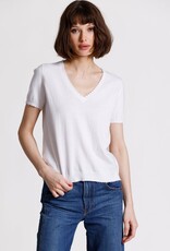 MINNIE ROSE V Tee Cotton Cashmere