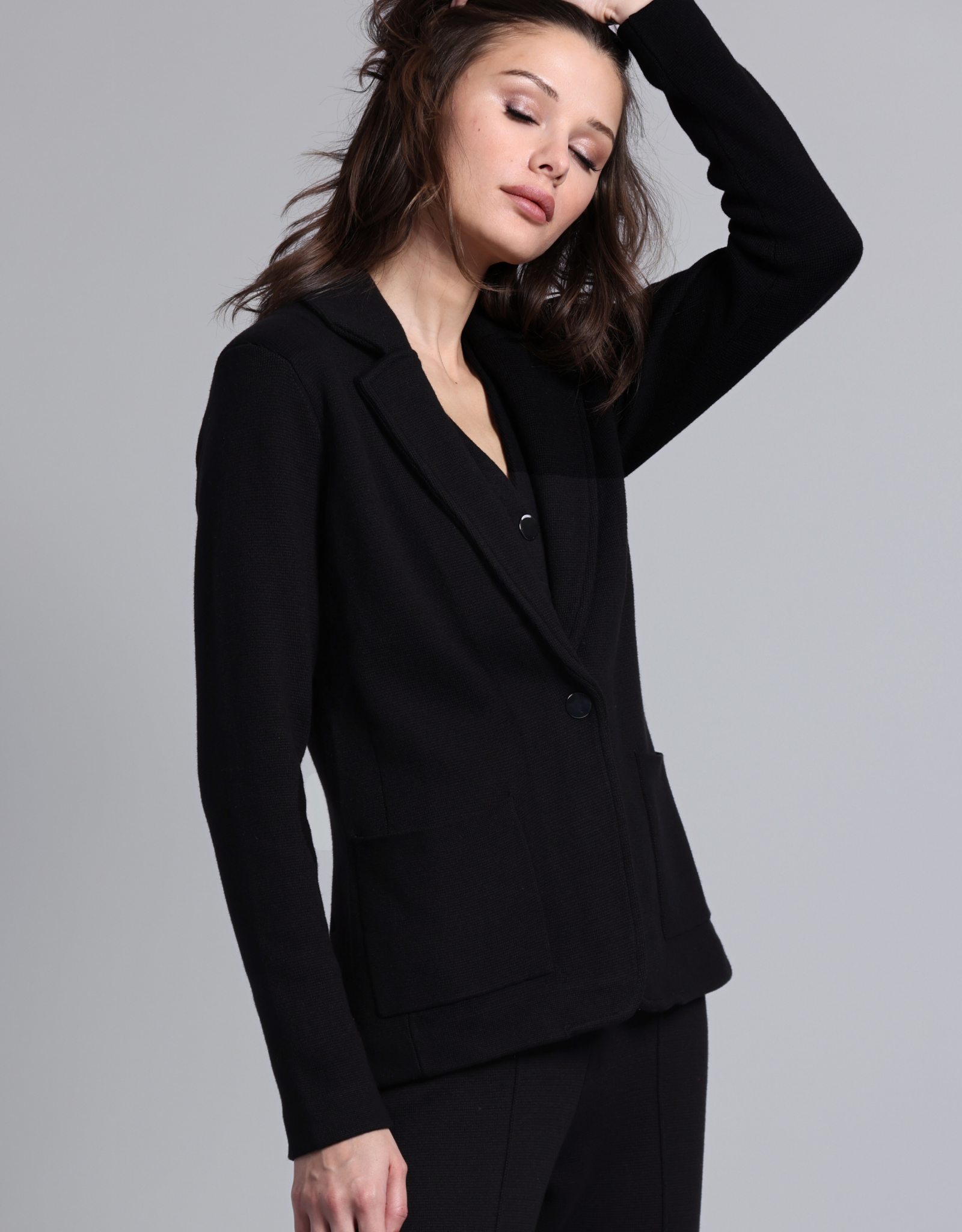 MINNIE ROSE Fitted Blazer