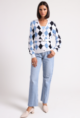 MINNIE ROSE Argyle Cardi