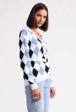 MINNIE ROSE Argyle Cardi