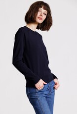 MINNIE ROSE Ctn Cash Frayed Edge Crew