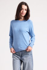 MINNIE ROSE Ctn Cash Frayed Edge Crew