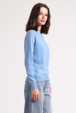 MINNIE ROSE Ctn Cash Frayed Edge Crew