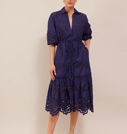 Cara Cara Hutton Embroidered Dress