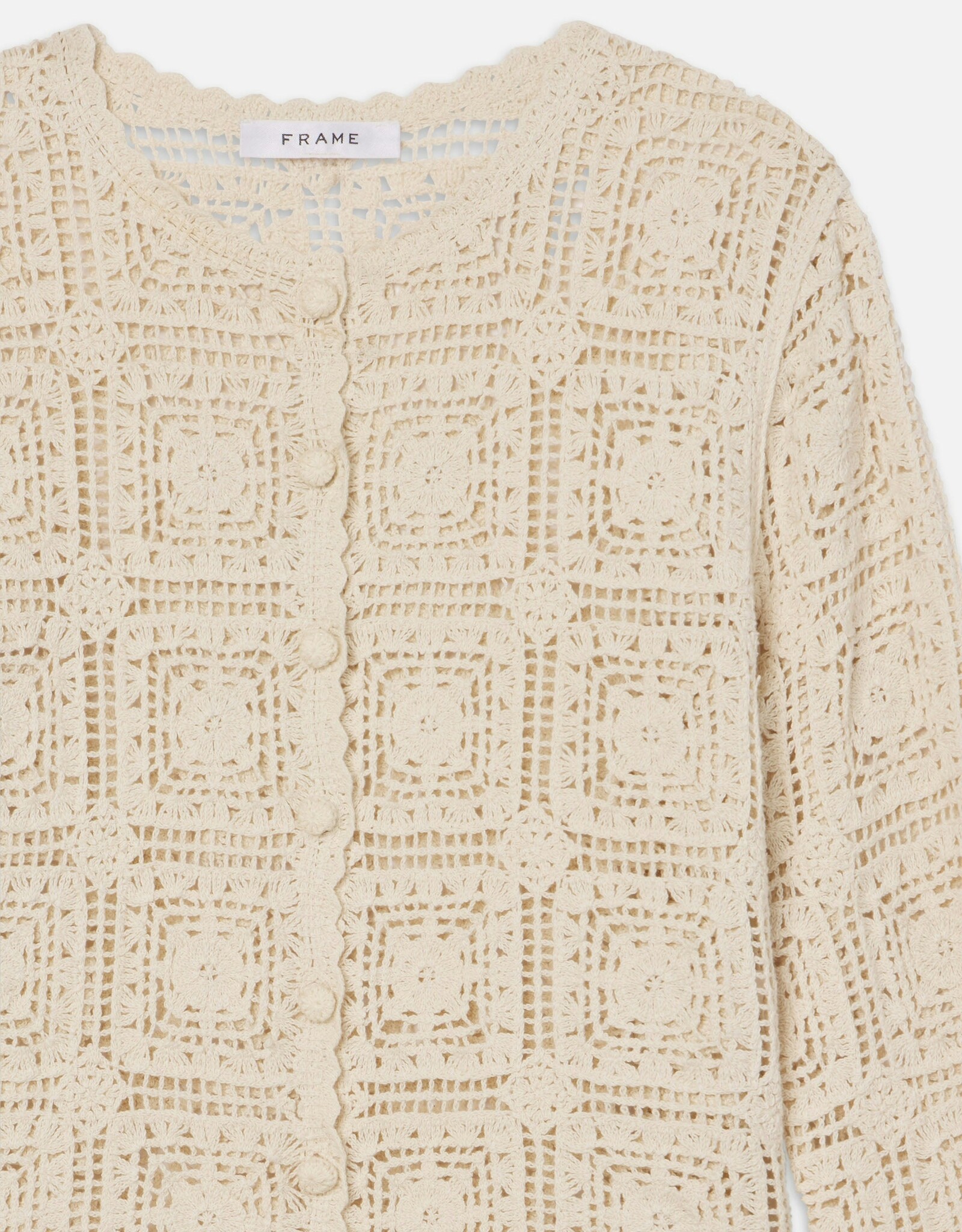 FRAME The Crochet Cardi