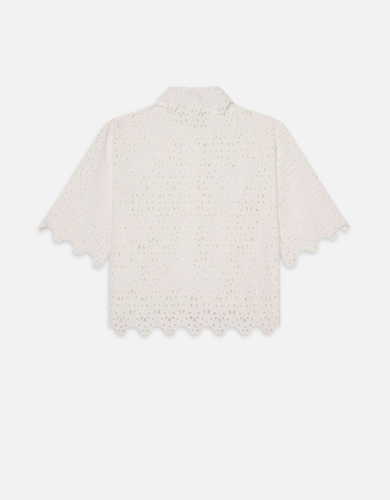 FRAME The Deco Eyelet Top