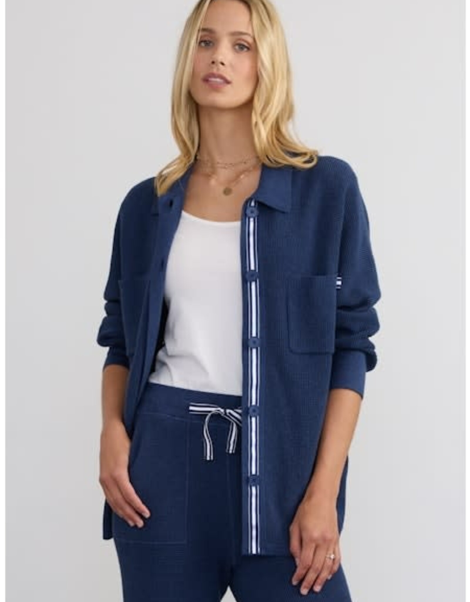 Margaret O'Leary Jamie Waffle Shacket