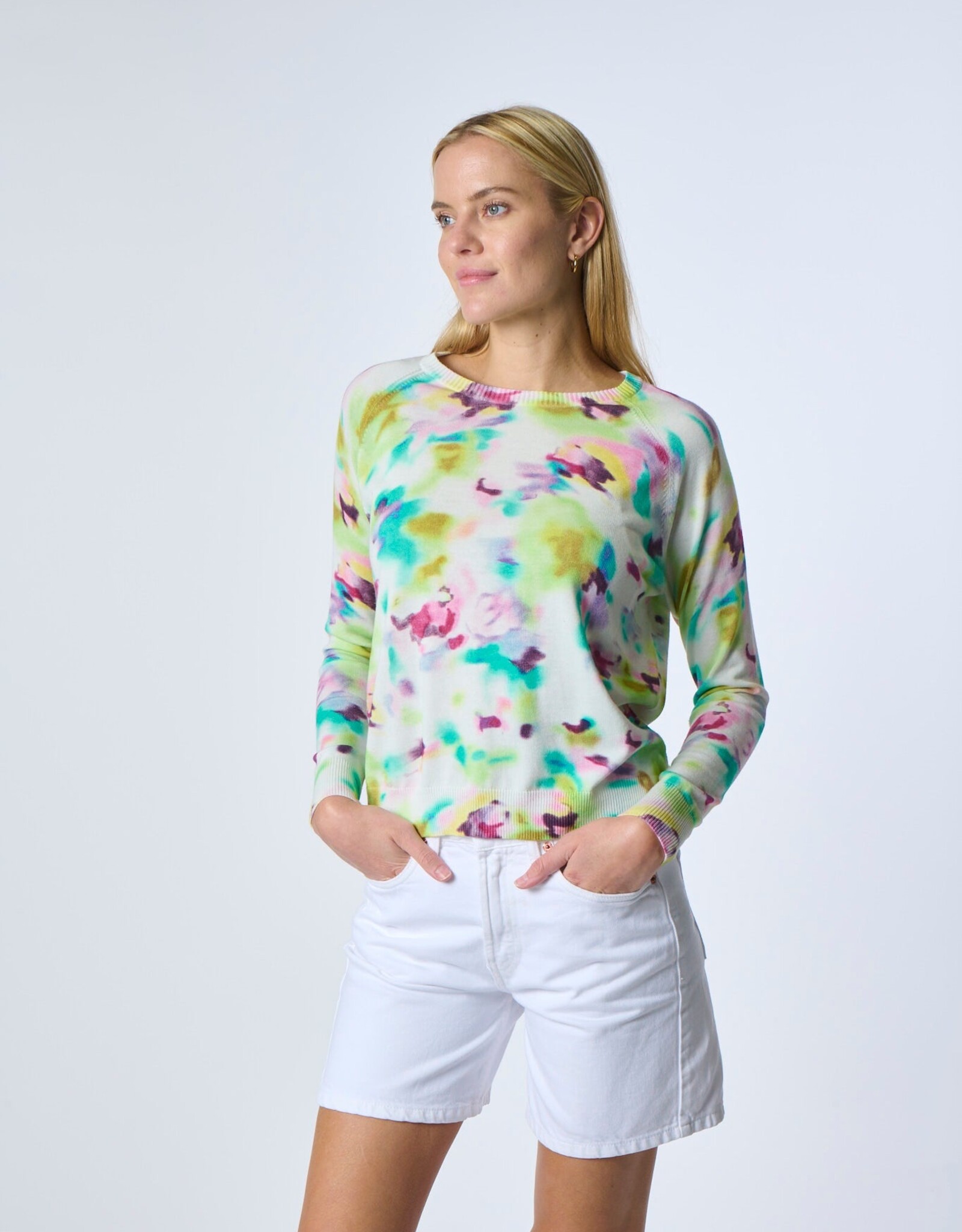 Kokun N5399 L/S Crew Tie Dye