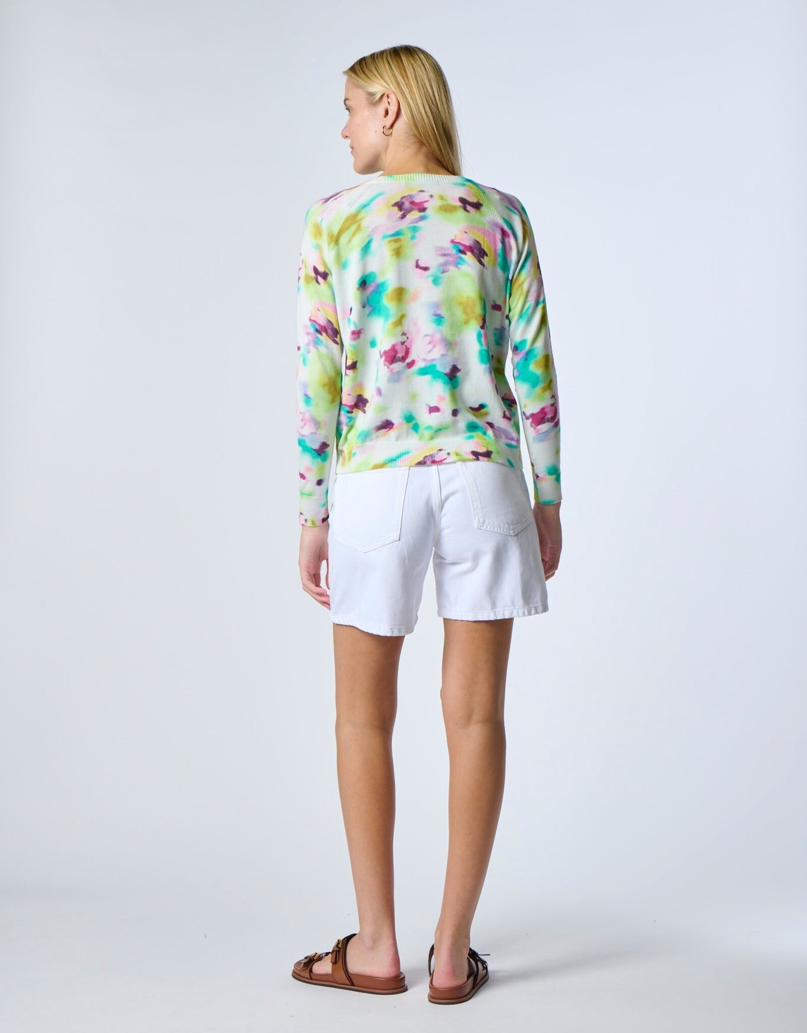 Kokun N5399 L/S Crew Tie Dye