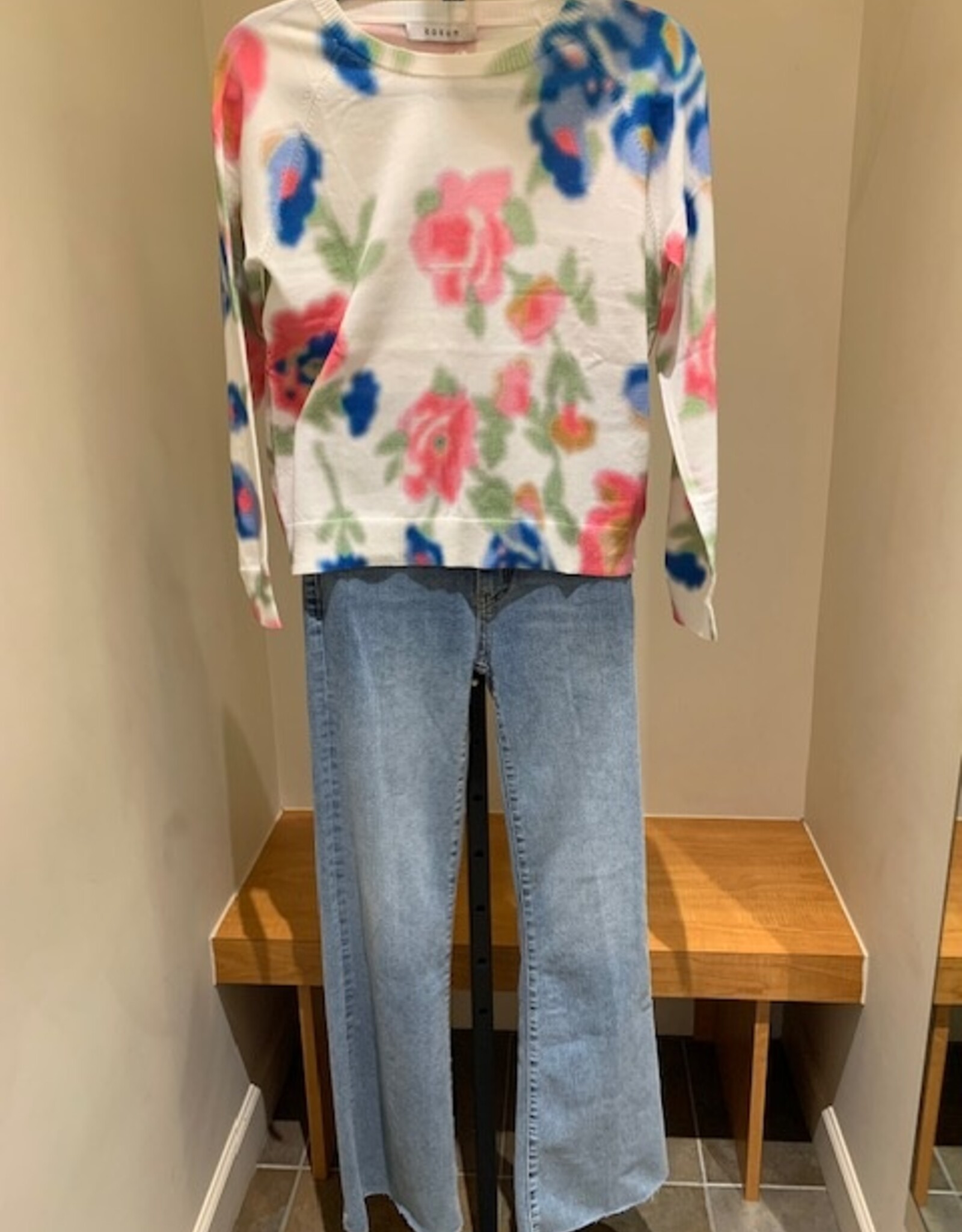 Kokun N5399 L/S Crew Tie Dye