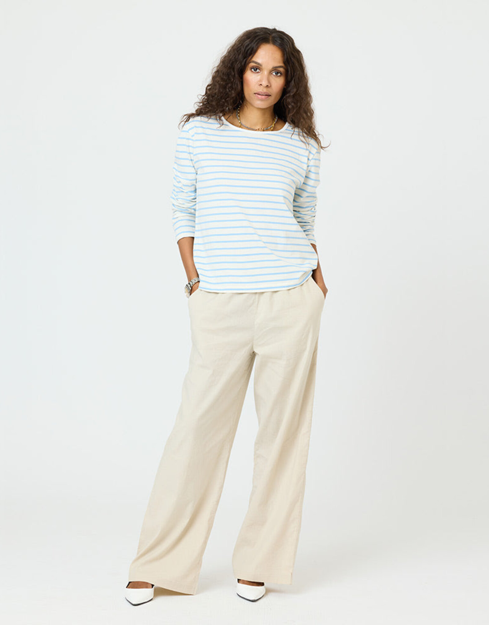 Kerri Rosenthal KR L/S Stripe Tee