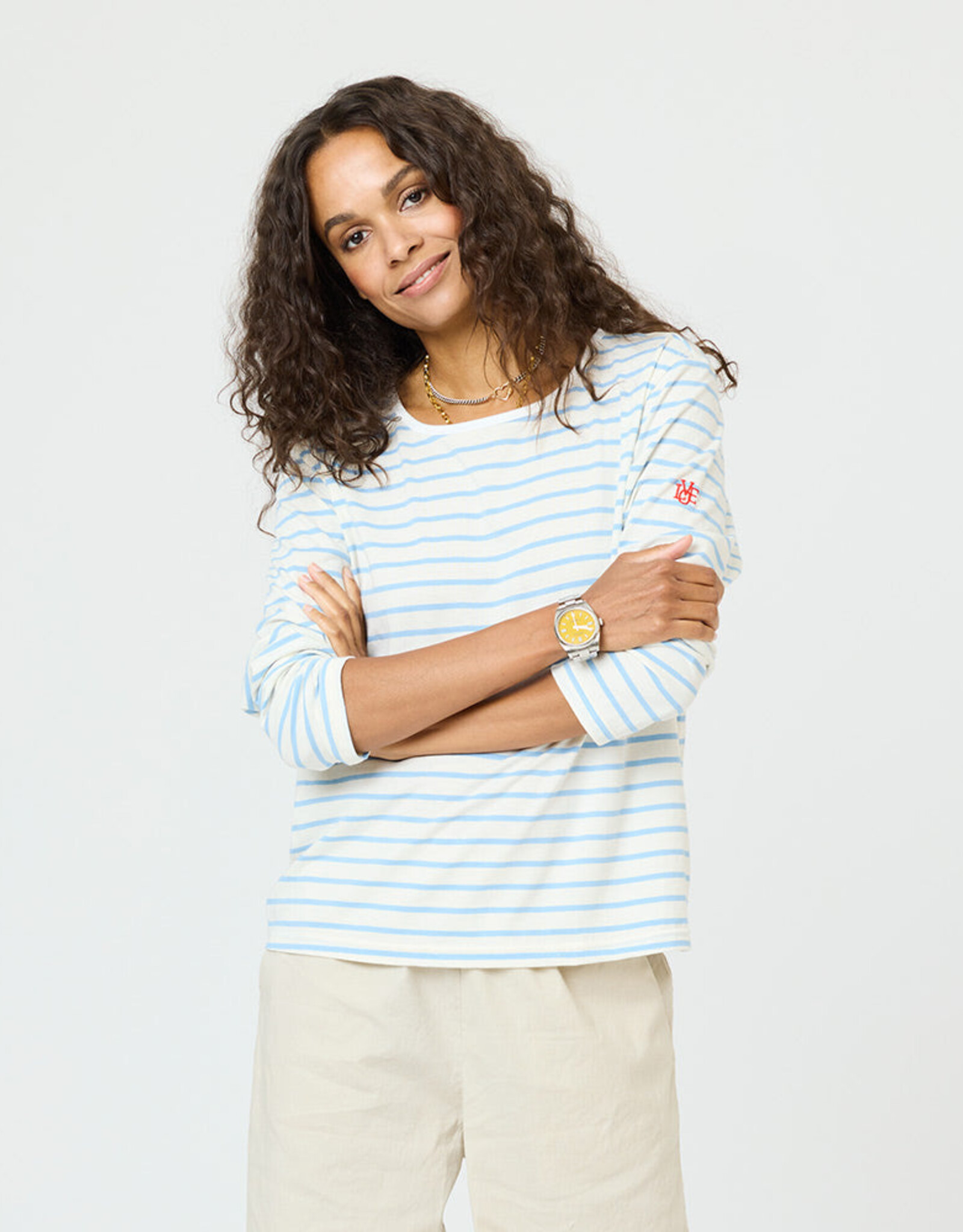 Kerri Rosenthal KR L/S Stripe Tee