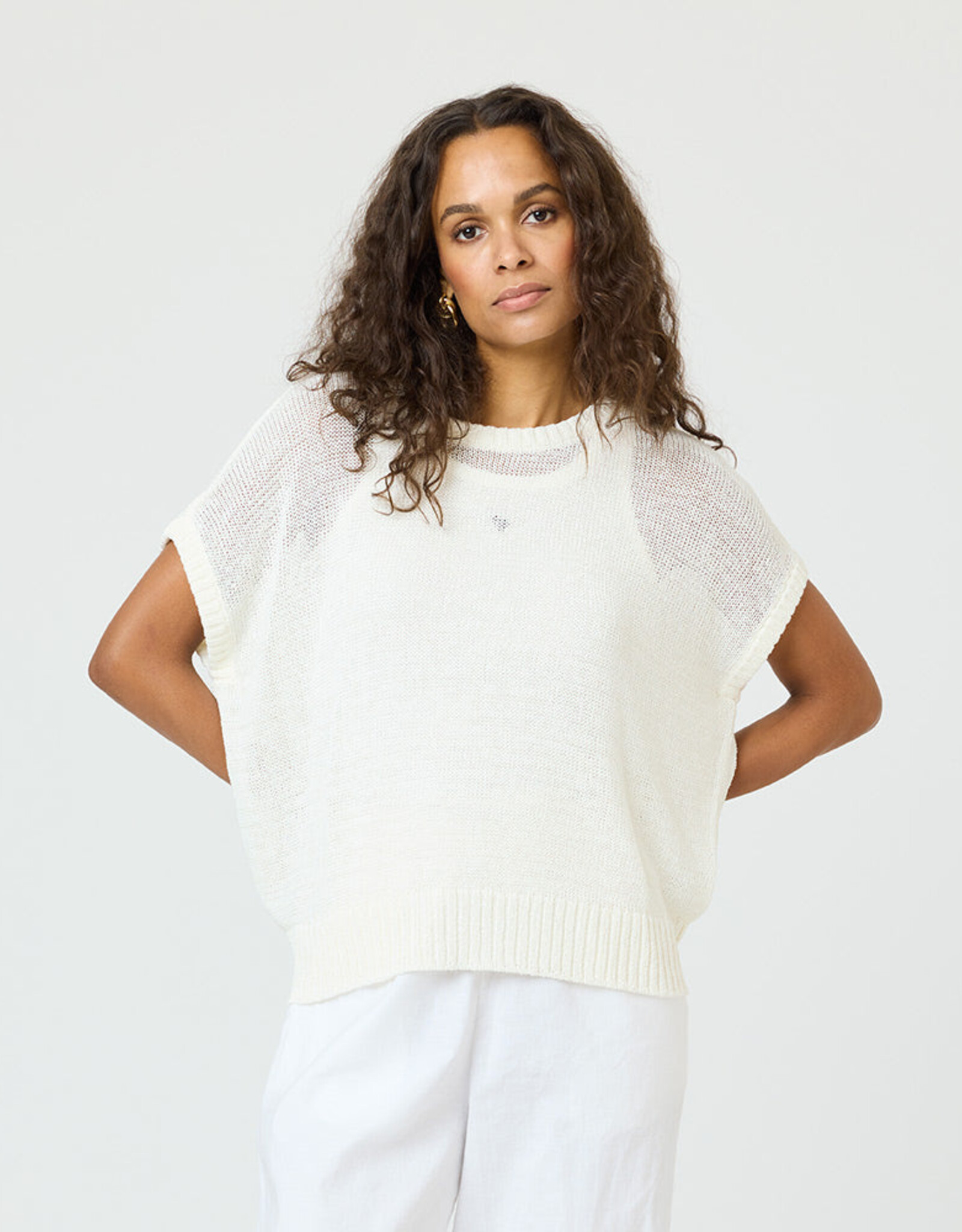Kerri Rosenthal Summer Vestie Sweater