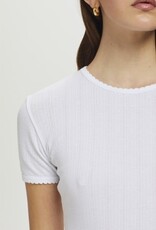Goldie tees S/S POINTELLE TEE
