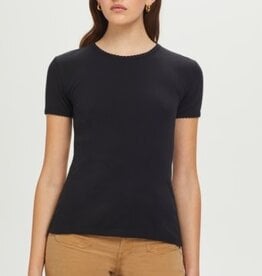 Goldie tees S/S POINTELLE TEE